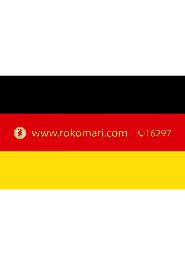 Germany NATIONAL Flag 8’ x 3.5’ (Local) image