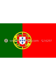 Portugal NATIONAL Flag (5’ x 3’) (Made In China ) image