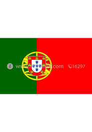 Portugal NATIONAL Flag (5’ x 3’) (Made In China )