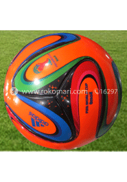 Adidas Brazuca 2014 Football (1) (Orange & Black) image