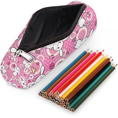 Cute Cartoon Unicorn Pencil Case Soft Plush Pencil Bag Random design –  fancydresswale.com
