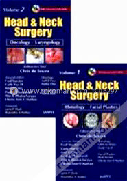 Head and Neck Surgery (Set of 2 Vols with DVD Rom)  image