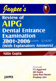 Jaypee's Review of AIPG Dental Entrance Examination (2001-2006) image