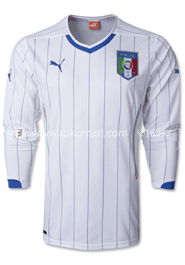 Italy Away Jersey : Very Exclusive Full Sleeve Only Jersey 