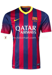  Barcelona Home Club Jersey : Very Exclusive Half Sleeve Only Jersey image