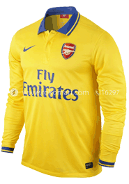 Arsenal Away Club Jersey : Special Full Sleeve Only Jersey