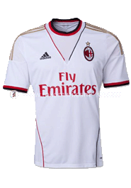 Ac Milan Away Club Jersey : Special Half Sleeve Only Jersey image