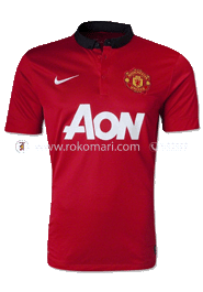Manchester United Home Club Jersey : Very Exclusive Half Sleeve Only Jersey image