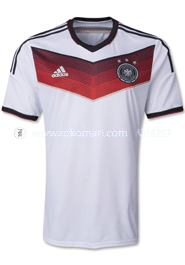 Germany Home Jersey : Local Made Half Sleeve Set image