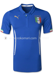 Italy Home Jersey : Local Made Half Sleeve Set image