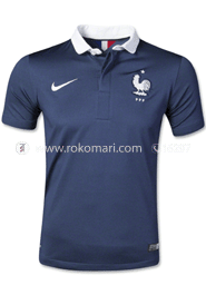 France Home Jersey : Local Made Half Sleeve Only Jersey image