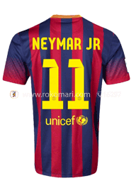 Barcelona NEYMAR JR 11 Home Club Jersey : Very Exclusive Half Sleeve Only Jersey image
