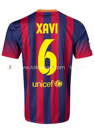 XAVI Home Club Jersey : Special Half Sleeve Only Jersey