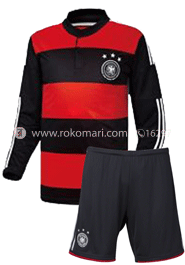 Germany Away Jersey : Special Full Sleeve Jersey With Short Pant