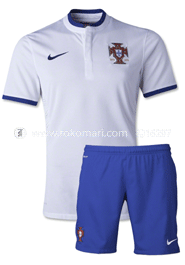 Portugal Away Jersey : Special Half Sleeve Jersey With Short Pant