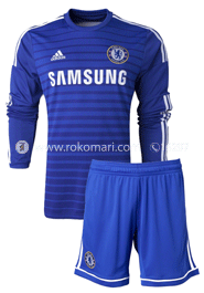 Chelsea Home Club Jersey : Very Exclusive Full Sleeve Jersey With Short Pant image