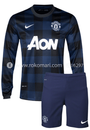 Manchester United Away Club Jersey : Very Exclusive Full Sleeve Jersey With Short Pant image