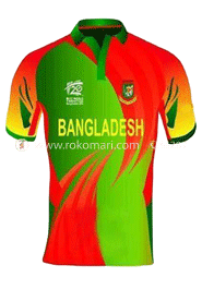 Bangladesh Cricket Jersey : Original Replica Half Sleeve Only Jersey image
