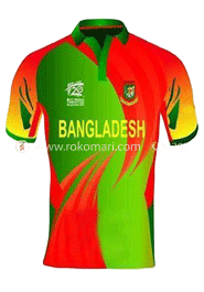 Bangladesh Cricket Jersey : Original Replica Half Sleeve Only Jersey