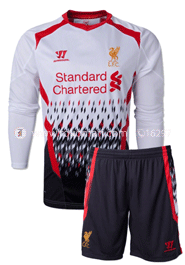 Liverpool Away Club Jersey : Very Exclusive Full Sleeve Jersey With Short Pant image
