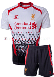 Liverpool Away Club Jersey : Very Exclusive Half Sleeve Jersey With Short Pant image