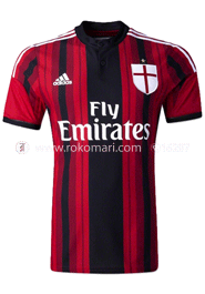 Ac Milan 14/15 Home Club Jersey : Special Half Sleeve Only Jersey 