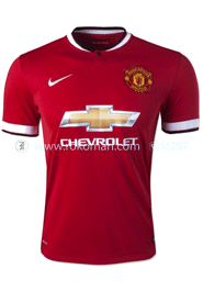 Manchester United 14/15 Home Club Jersey : Special Half Sleeve Only Jersey image