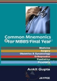 Common Mnemonics for MBBS Final Year image