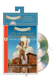 Classic Starts: The Adventures of Huckleberry Finn (with CD) image