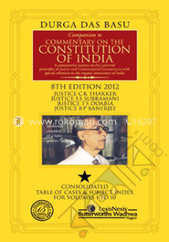 Companion Commentary on the Constitution of India -Consolidated Table of Cases & Subject Index For Volume 1 to 10 - 8th Ed image