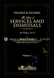 Doabia's the Law of services and dismissals, 4th edn. -2 vols. image