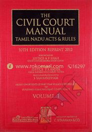 The Civil Court Manual Tamil Nadu Act and Rules -10th edn. -Vol. 1 image