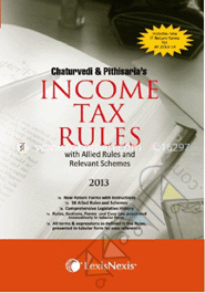 Income Tax Rules- with Allied Rules and Relevant Schemes -2013 image