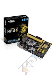 Intel 4th Generation Asus Motherboard H81M-K image