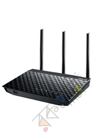 Asus Wi-Fi Router 3G/4G Supported High Power Wireless-N600Mbps 3-in-1 Router/AP/Range Extender 4 Giga LAN Port 2 USB Port (RT-N18U [3G/4G Supported]) image
