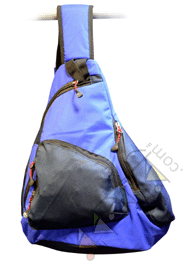 Exclusive Royal Blue Color Shoulder Backpack Cross Body Bag (Code-148) image