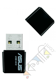 Asus LAN Card 150Mbps Wireless USB Mini LAN Card (USB N10 Nano) image