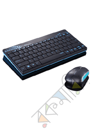 Wireless Combo 8000 (Black and Blue)