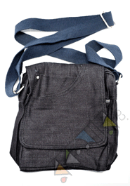 Exclusive Black Color Medium Side Bag (Code-005) image