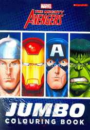 Mighty Avengers Jumbo Colouring image