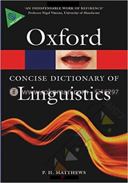 Oxford Concise Dictionary of Linguistics image