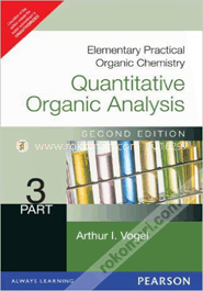 Elementary Practical Organic Chemistry : Quantitative Organic Analysis Part 3 (Paperback) image