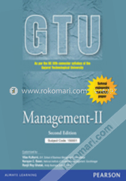 Management Ii : As Per The Be Fifth-Semester Syllabus Of The Gujarat Technological University (Paperback) image