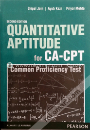 Quantitative Aptitude for CA - CPT (Common Proficiency Test) (Paperback) image