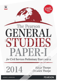 The Pearson General Studies Paper I for Civil Services Preliminary Examinations - 2014 (Paperback) image