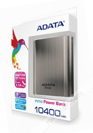 Adata Power Bank PV 110 Titanium (Silver Color) image