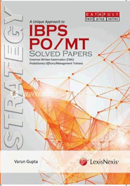 A Unique Approach to IBPS - PO/MT: Solved Papers Common Written Examination (CWE) Probationary Officers/Management Trainees (Paperback) image