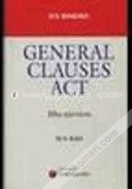 N.S. Bindra'S General Clauses Act image