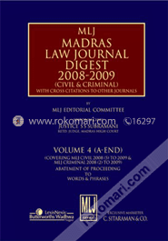 Mlj: Madras Law Journal Digest 2008-2009 - Vol. 4 (A-End) image