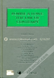 Borrie and Lowe: The Law Of Contempt image